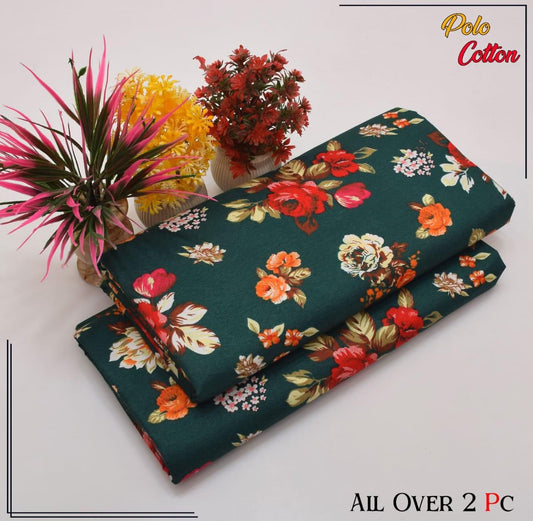 POLO COTTON PRINTED  2PC [ SALE OFFER ] PC-105