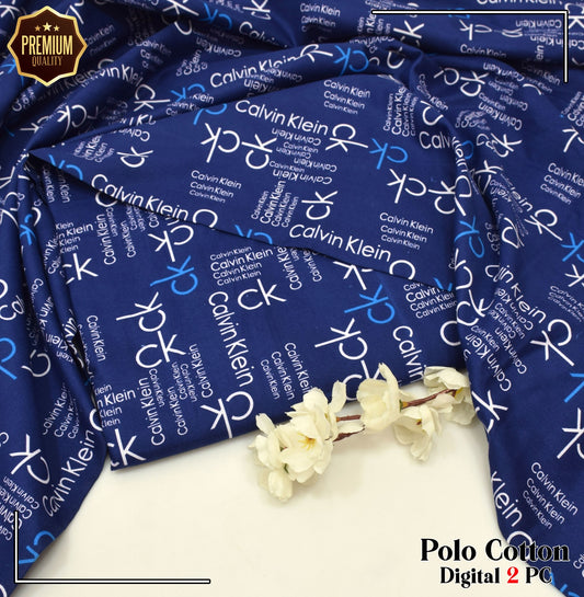 POLO COTTON PRINTED  2PC [ SALE OFFER ] PC-15