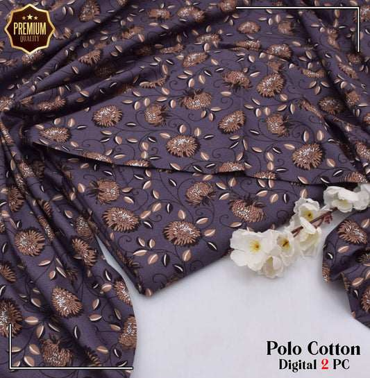 POLO COTTON PRINTED  2PC [ SALE OFFER ] PC- 534